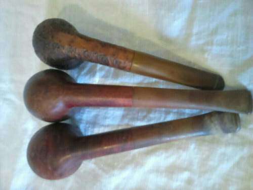 SMOKING PIPES X 7 (Dr Plumb, Loewe,(3) Sasien, GBD, No Name & Stand)