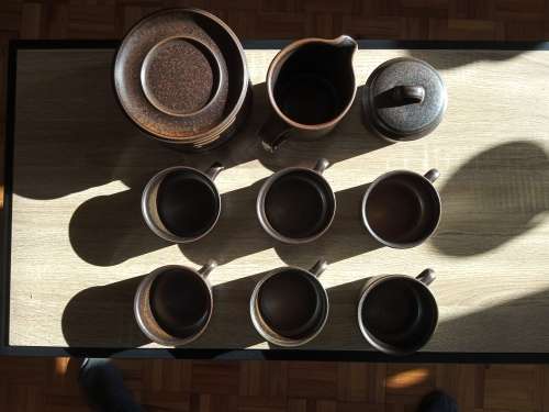 ARABIA OF FINLAND RUSKA TEA SET
