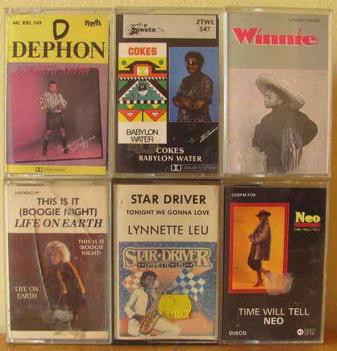 Various -  six compact cassettes