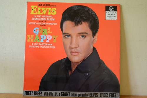 ELVIS PRESLEY - GIRL HAPPY - VG+/VG+