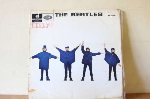 THE BEATLES - HELP - VG-/VG