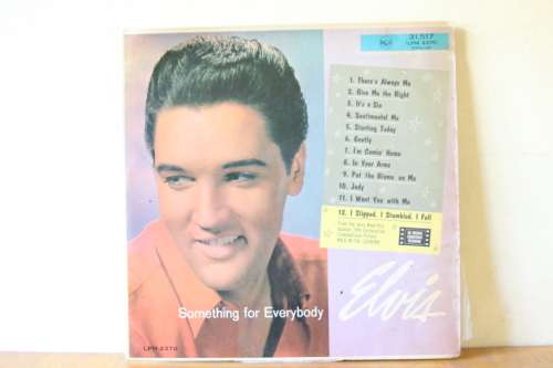 ELVIS PRESLEY - SOMETHING FOR EVERYBODY - VG-/VG