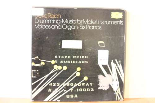 STEVE REICH - DRUMMING - VG-/VG+/VG+/VG+