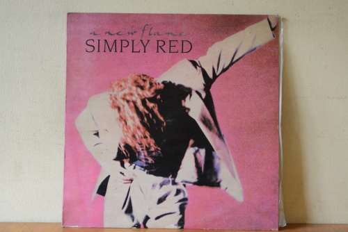 SIMPLY RED - A NEW FLAME - VG+/EX