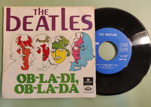 THE BEATLES - OB-LA-DI OB-LA-DA (VG-/VG)