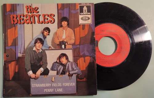 THE BEATLES - STRWBERRY FIELDS FOREVER/PENNY LANE (VG/VG)