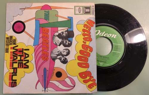 THE BEATLES - HELLO, GOOD-BYE/I AM THE WALRUS (VG/VG)
