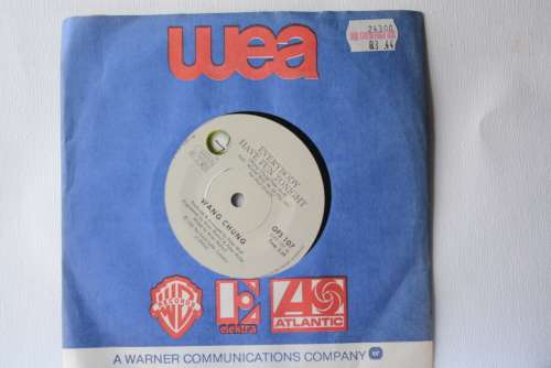 WANG CHUNG - EVERYBODY HAVE FUN TONIGHT - VG+/EX