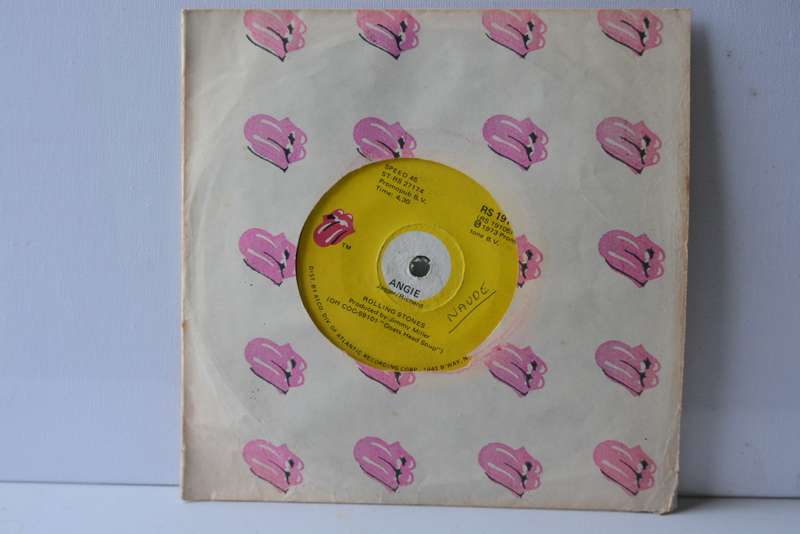 THE ROLLING STONES - ANGIE - SILVER TRAIN - VG/VG+