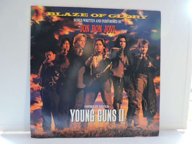 JON BON JOVI - YOUNG GUNS II, BLAZE OF GLORY VG+/EX