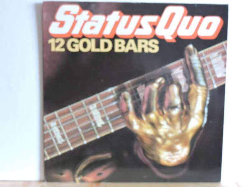 STATUS QUO - 12 GOLD BARS - VG+/EX