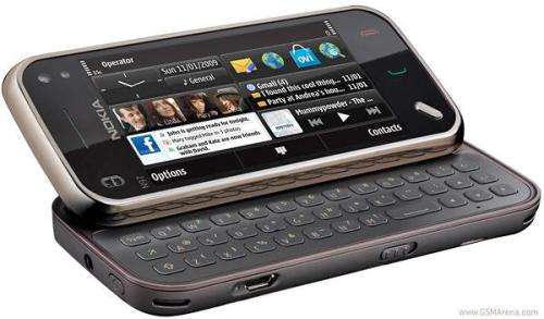 Nokia N97 (black) cellphone UNLOCKED with protective pouch