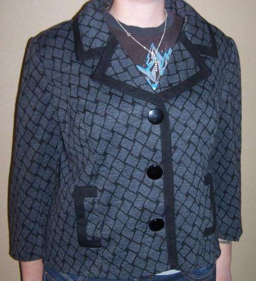 Stunning Black & Grey Coat