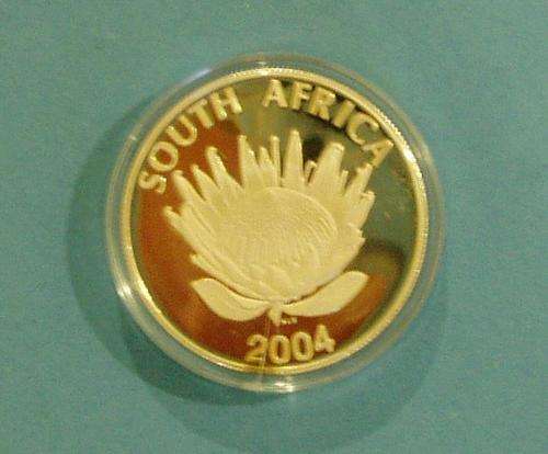 """"""10 YEAR DEMOCRACY MANDELA GOLD COIN"""""""