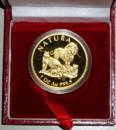 Natura Lion 1994 1 oz Gold Coin