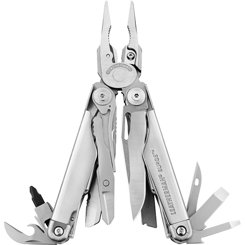 LEATHERMAN SURGE IN BOX WITH NYLON POUCH