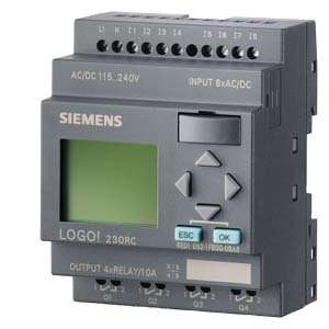 SIEMENS PROGRAMMABLE CONTROL AUTOMATION DEVICE - LOGO! 230RC