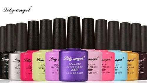 COMPLETE UV GEL NAIL KIT SET WITH 48W UV / LED LAMP  + 12X COLORS NAIL GELS