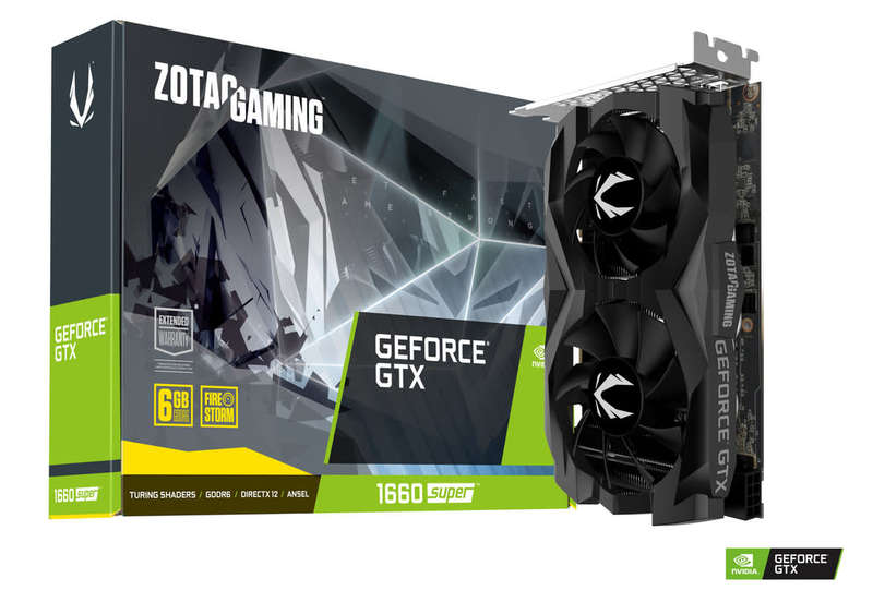 ZOTAC GAMING GeForce GTX 1660 SUPER Twin Fan (ZT-T16620F-10L)