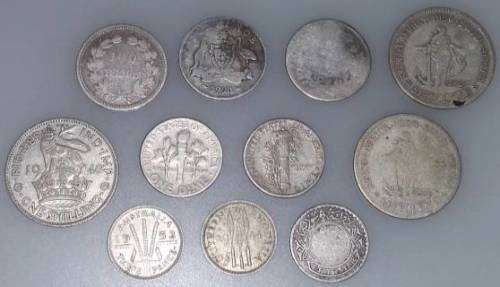 Late listing! - Small collection of old silver coins - 4 hours only!
