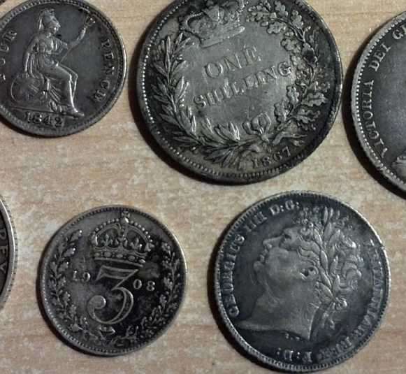 silver, sterling, collections, old, british