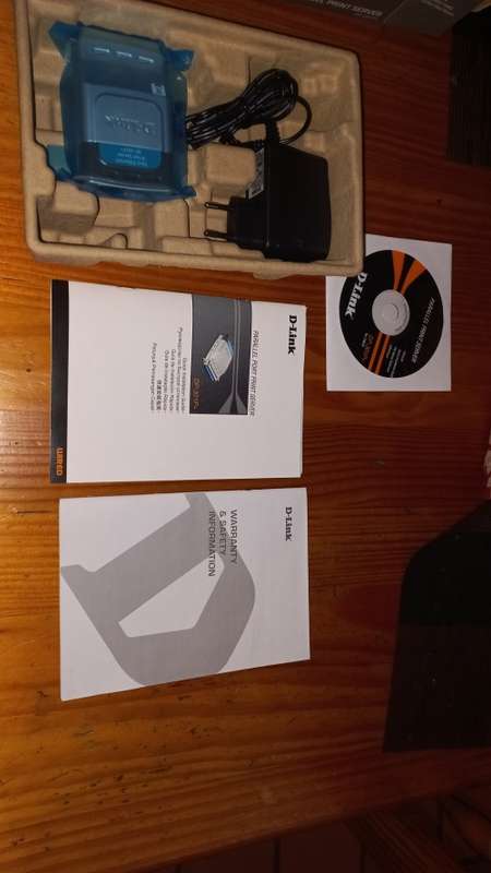 D-link fast ethernet parallel print server