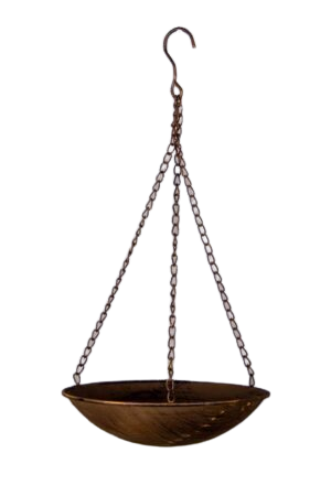 Bird Feeder Hanging Rust