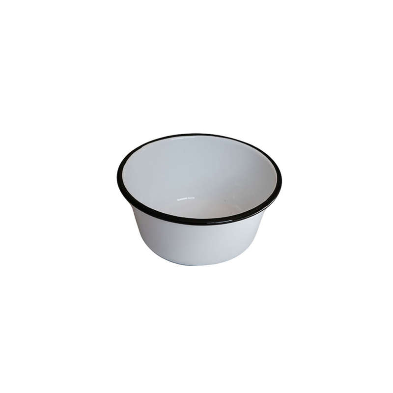 White Enamel Bowl Medium