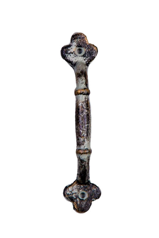 Door Handle Clover Antique Grey