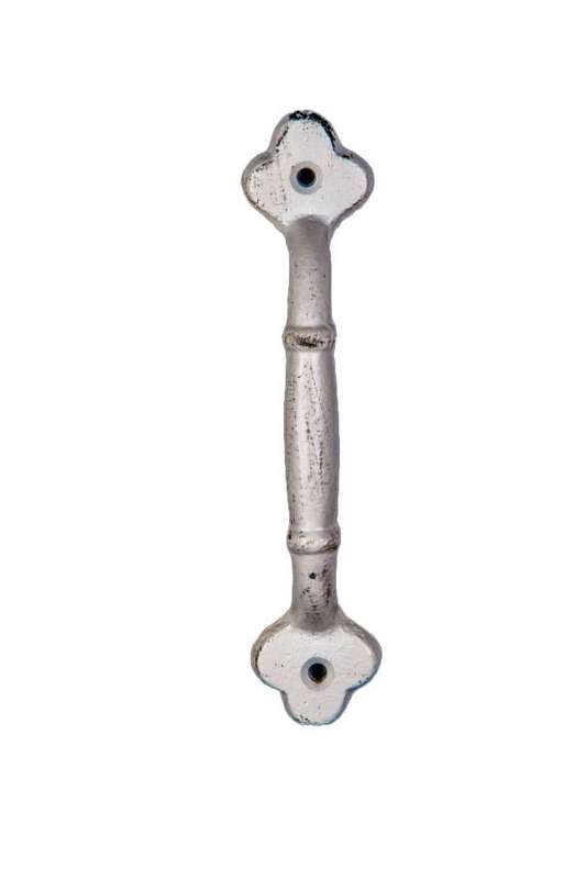 Door Handle Clover Antique White