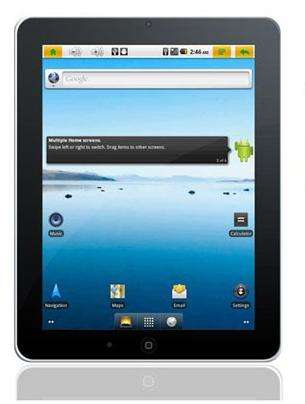 Android 2.2 10.2inch Touch screen tablet pc