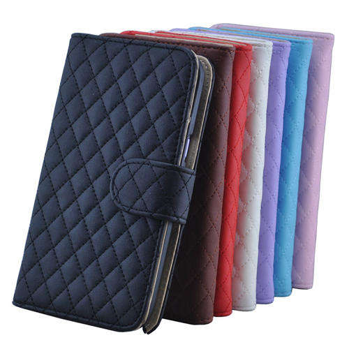 Deluxe With Card Slots Leather Cover Case For Samsung Galaxy Note II 2 N7100