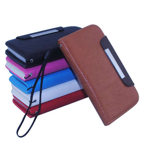 Deluxe With Card Slots Leather Cover Case For Samsung Galaxy S3