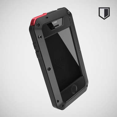 iPhone 4/4S LUNATIK TAKTIK Extreme Case - With Corning Gorilla Glass Screen Protection