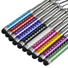 **[Free Shipping]** [NEW] Retractable capacitive stylus with audio port dust protector