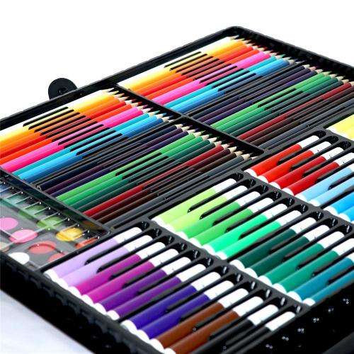 258 Piece Childrens Art Set Carry Case