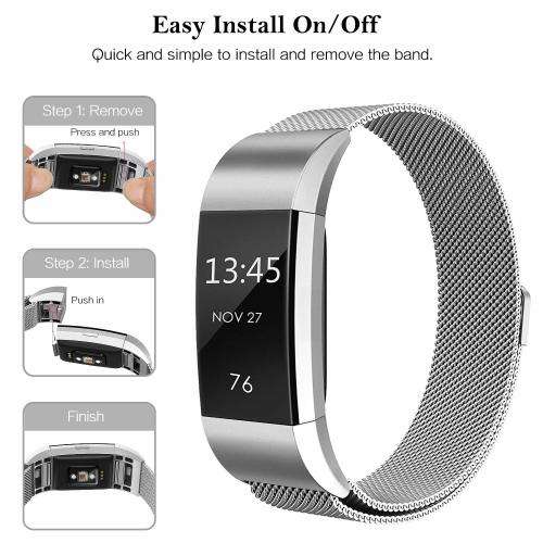 Linxure Milanese Strap for the Fitbit Charge 2 - Small
