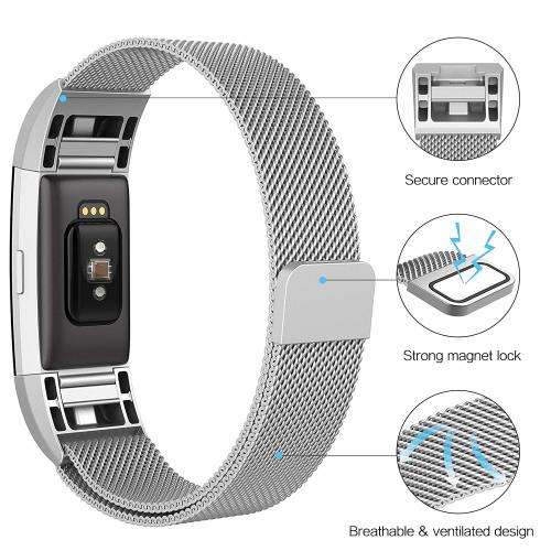 Linxure Milanese Strap for the Fitbit Charge 2 - Small