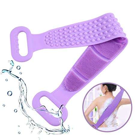 SILICONE BATH SCRUB/TOWEL