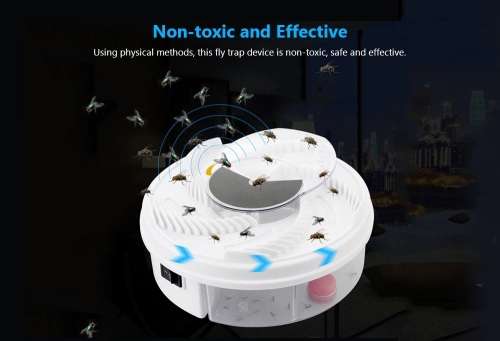 Electric Fly Trap Device and Animal Repeller Mosquito Catcher