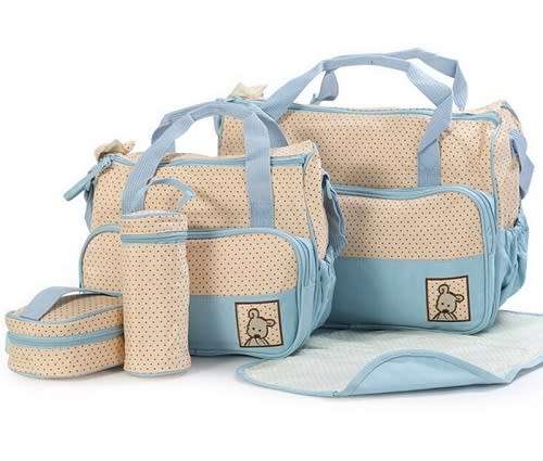 5 PIECE NAPPY BAG