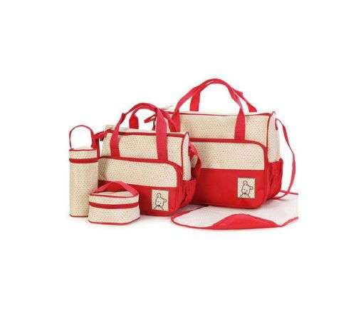 5 PIECE NAPPY BAG