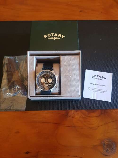 Rotary Chrono Aquaspeed Pilot Edition dual band