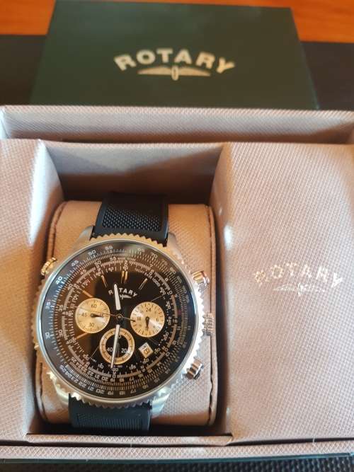 Rotary Chrono Aquaspeed Pilot Edition dual band