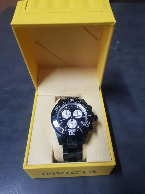 INVICTA Men`s SWISS GRAND MONSTER DIVER ION BLACK Watch BRAND NEW IN BOX