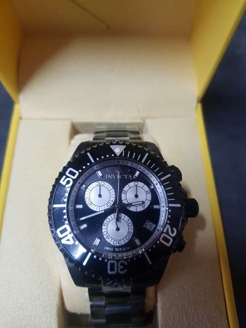 INVICTA Men`s SWISS GRAND MONSTER DIVER ION BLACK Watch BRAND NEW IN BOX