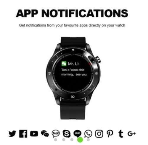 F22 Smart Watch Fitness Tracker - Deep Dark Green