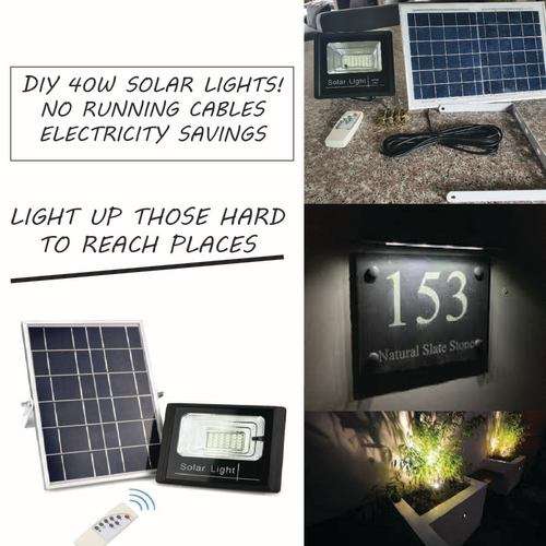40W Solar Light - LED 40W Solar floodLight - Solar Light 40W