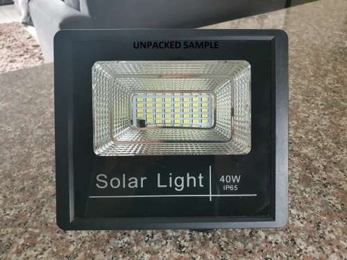 40W Solar Light - LED 40W Solar floodLight - Solar Light 40W