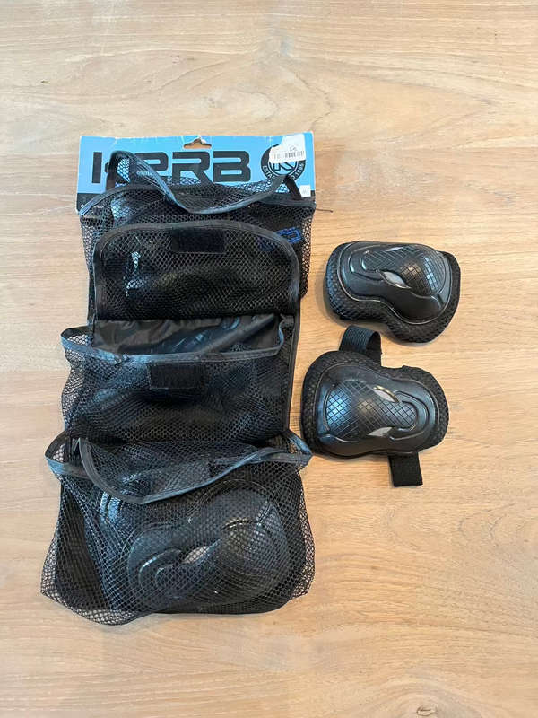 J Board plus protective gear (knees, elbows, etc.)